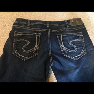 Sliver Aiko mid slim boot size W33/L33